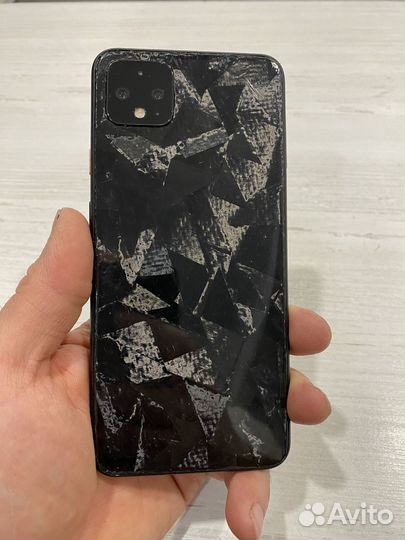 Задняя крышка карбон Pixel 4 XL