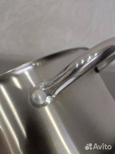 Кастрюля из нержавейки Rondell с крышкой 3 л