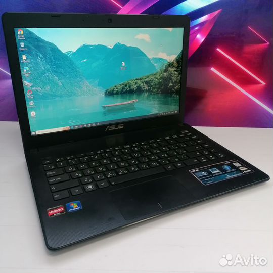 Ноутбук asus AMD/SSD/2GB (954)