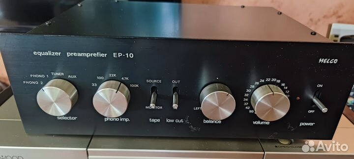 Melco EP-10 пред на TKD + Фоно Marantz Model 7