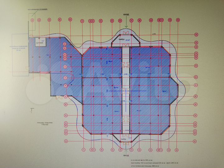 Свободного назначения, 800 м²