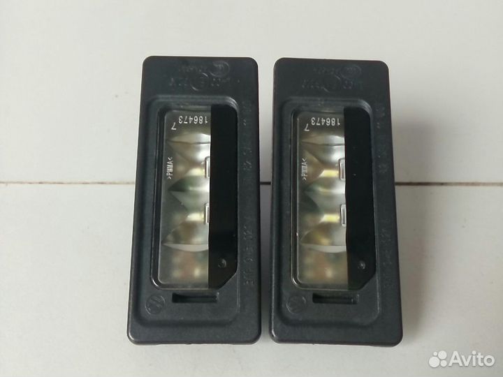 Подсветка номера VW Polo фольцваген поло