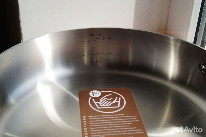 Медный сотейник 