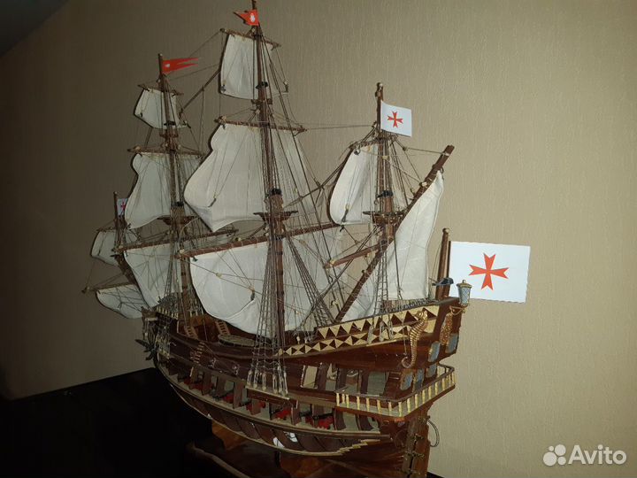 Корабль ручной работы