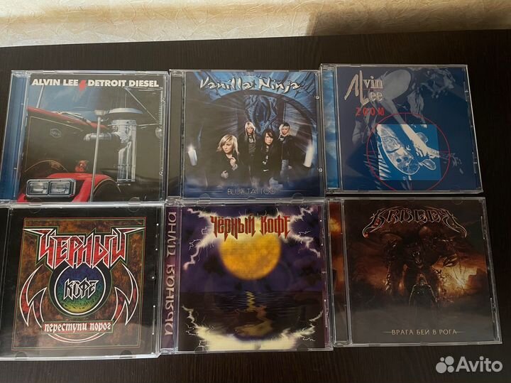 Музыкальные cd диски фирменные