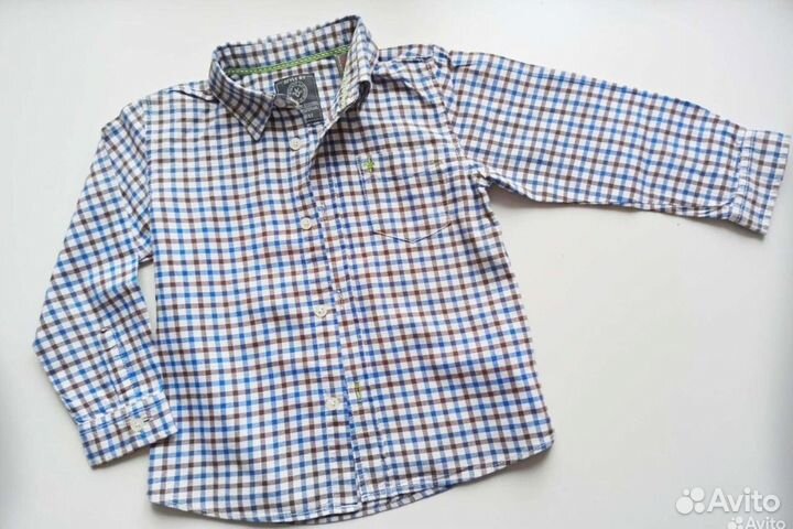 Рубашка для мальчика Zara 86 Next 98
