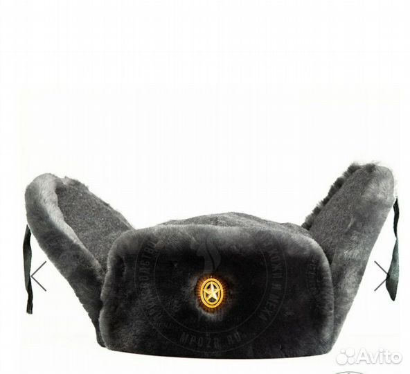 Шапка военная из овчины