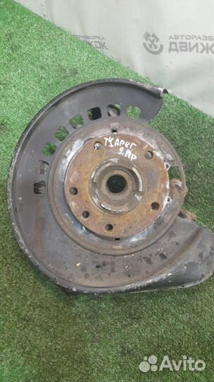 Кулак поворотный задний правый Volkswagen Touareg