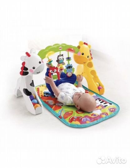 Развивающий коврик центр fisher price