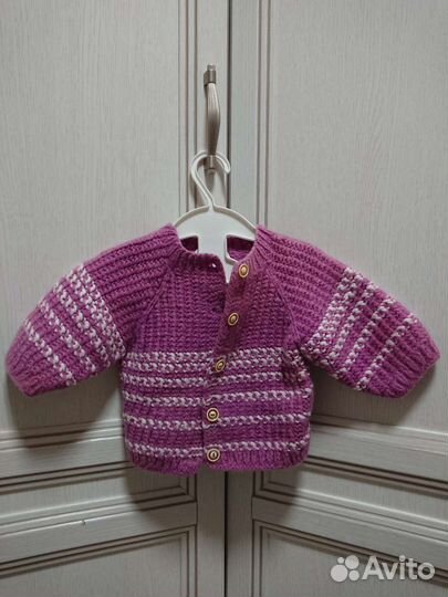 Детский Шерстяной костюм комплект 68-74