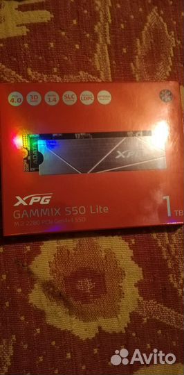 Диск ssd adata XPG gammix S50 Lite 1TB