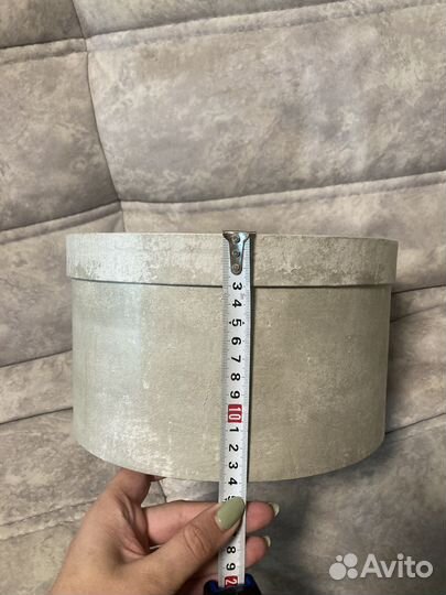 Большая коробка для подарка зеленая