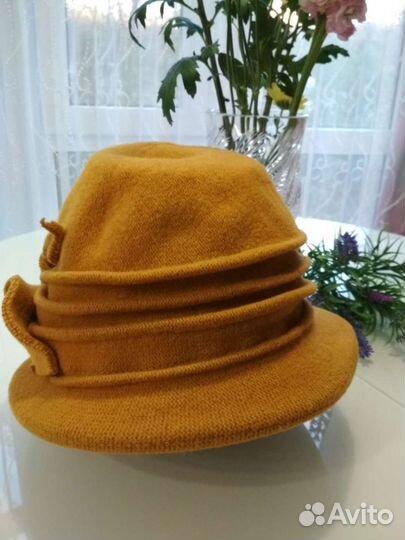 Шляпа женская шерсть