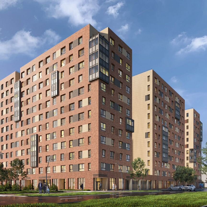 1-к. квартира, 32,7 м², 2/12 эт.