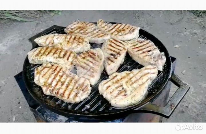 Чугунный гриль