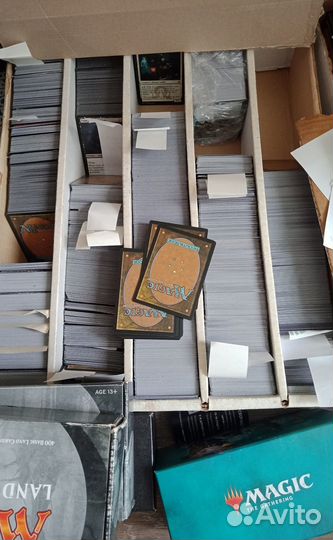 Треть тонны Mtg карт Magic the Gathering