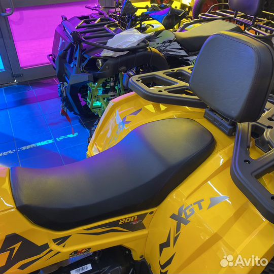 Квадроцикл motoland wild track x winch 200