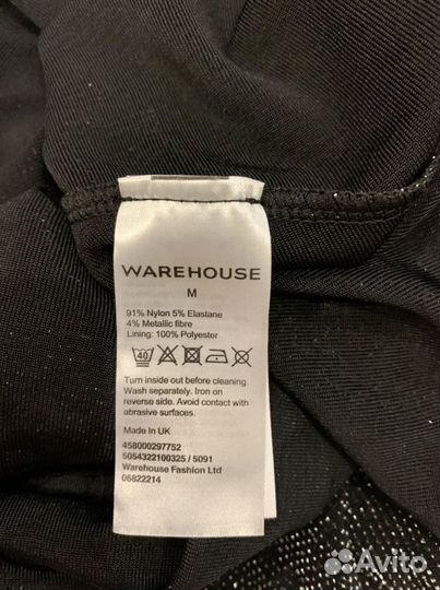 Женская блузка туника нарядная Warehouse