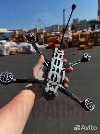 Бплa фпв piranha 7 и 10 дюймoв