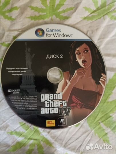Компьютерная игра pc GTA 4