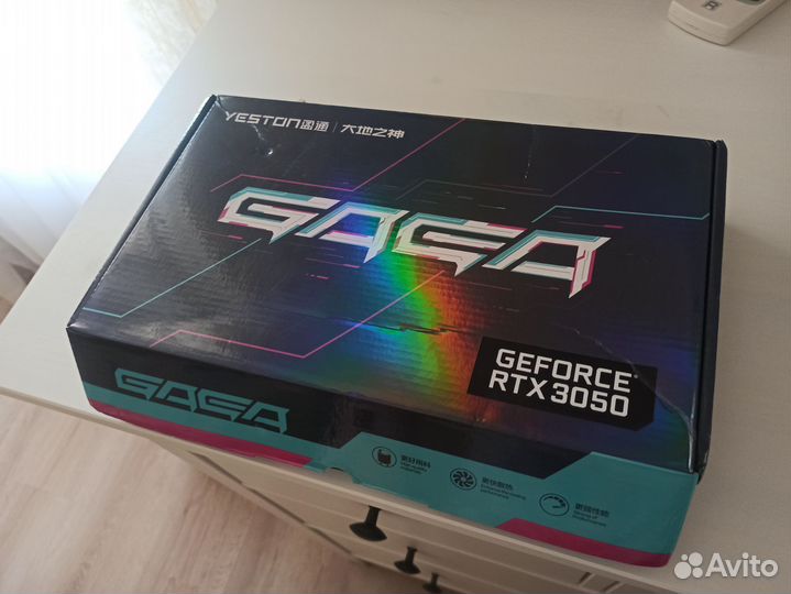 Видеокарта Yeston RTX 3050