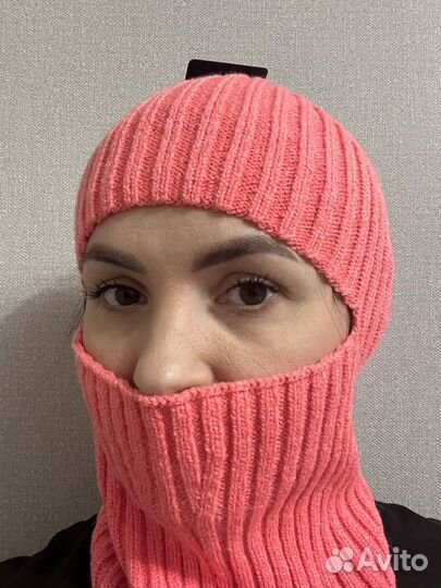 Шапка балаклава женская
