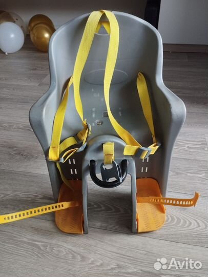 Детское велокресло переднее