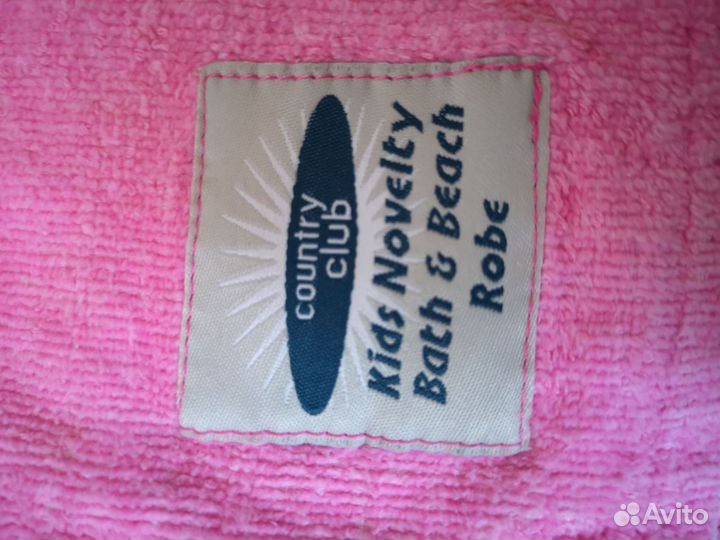 Полотенце для бассейна детское пончо на пляж