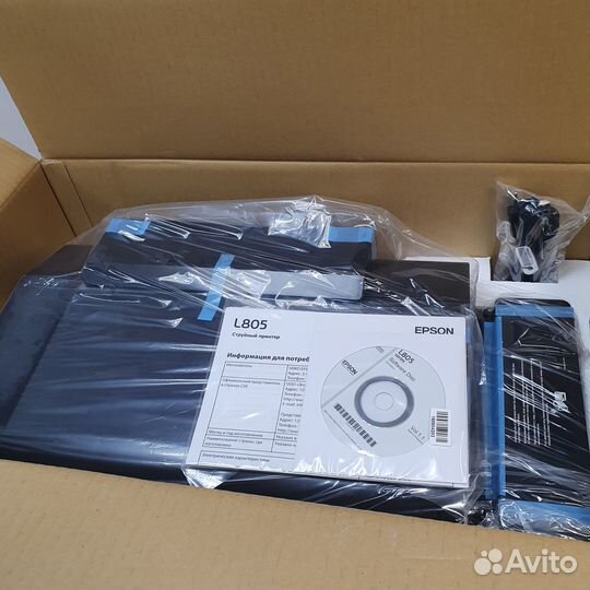Принтер Epson L805, новый с гарантией без чернил
