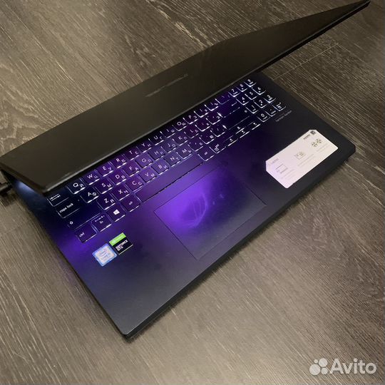 Игровой ноутбук asus i5-9th/gtx1650/16озу/ssd