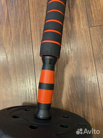 Гантели штанга 2 по 10 кг разборные