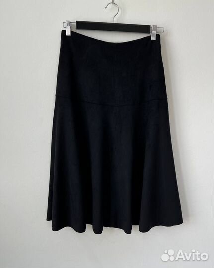 Юбка из замши