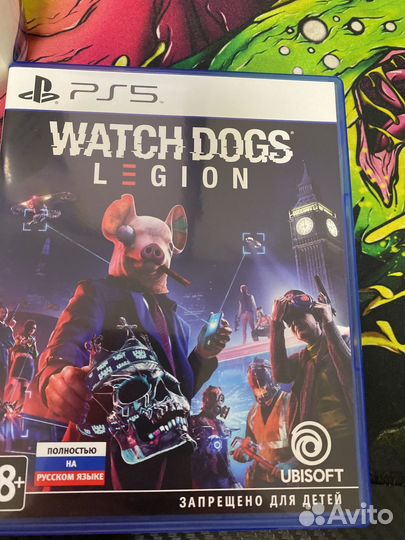 Watch dogs legion ps5 диск