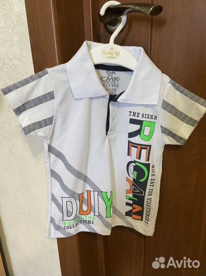 Рубашка baby go и 2 вещи