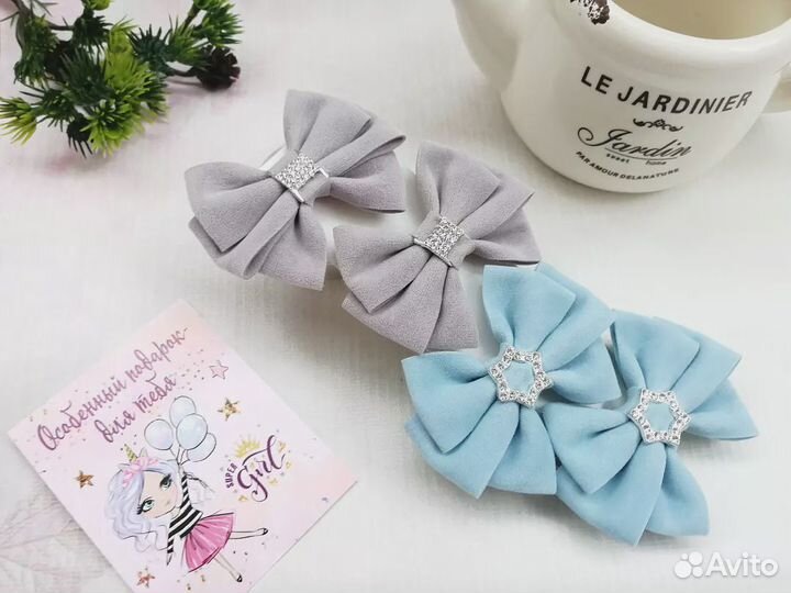 Резинки для волос, бантики для девочки