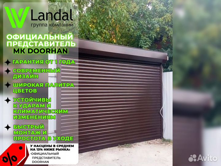 Гаражные роллетные ворота