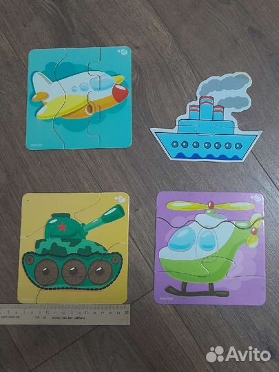 Первые пазлы для малышей