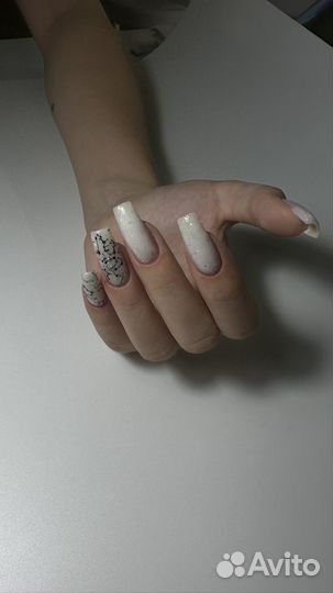 Маникюр покрытие гель лак