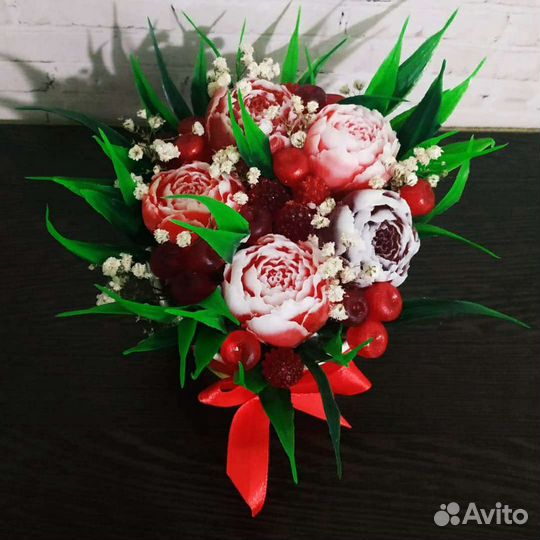 Мыльные букеты