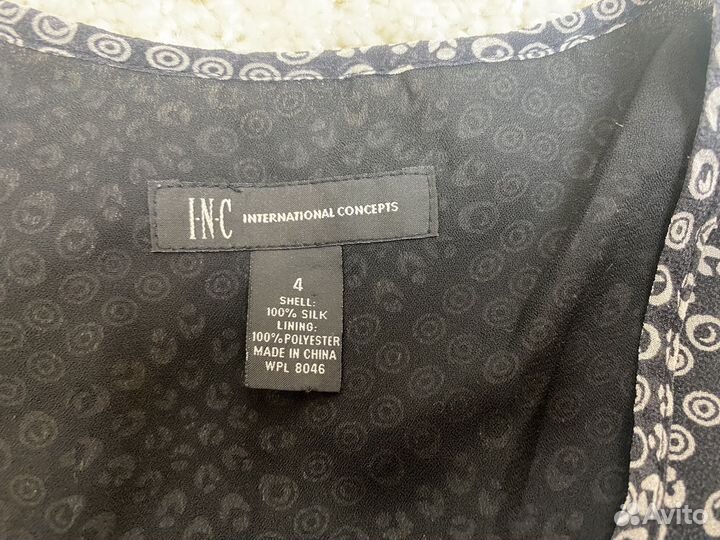 Шелковый топ