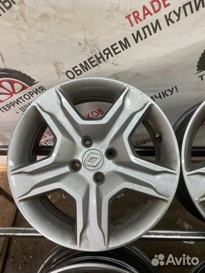 Штампы Renault С Колпаками Оригинал R16 4*114,3 ет37 6J цо66,1