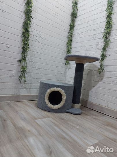 Домик когтеточка новый 60см