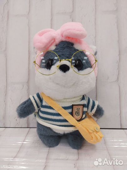 Мягкая игрушка Собачка Лалафанфан 30см