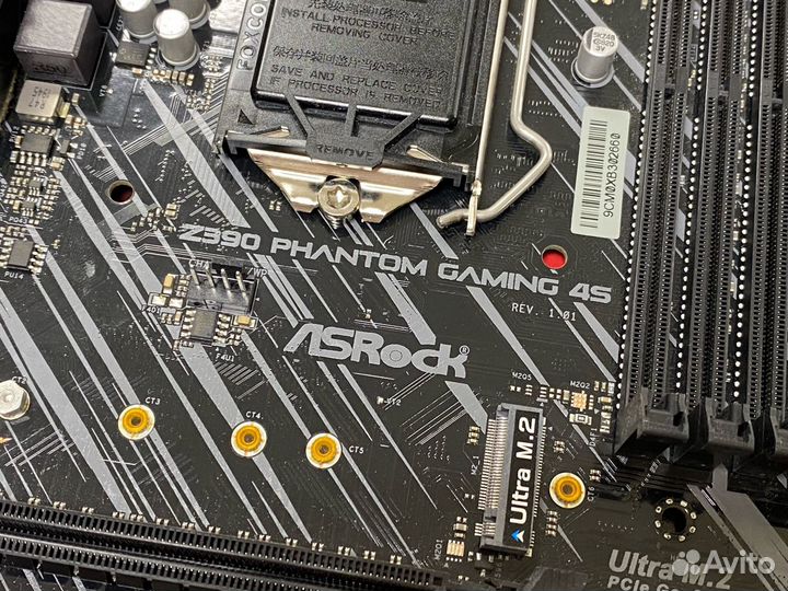 Материнская плата asrock Z390 phantom gaming 4S