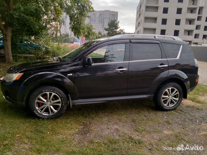 Mitsubishi Outlander 2.4 CVT, 2008, 190 000 км