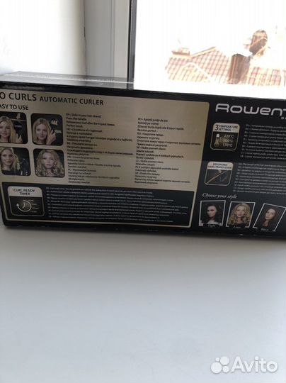 Щипцы для завивки волос Rowenta so curls