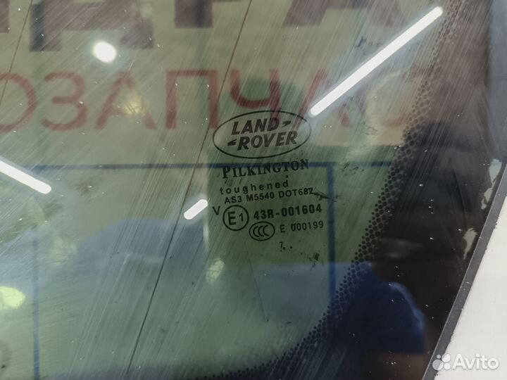 Стекло кузовное глухое правое Land Rover Freelande
