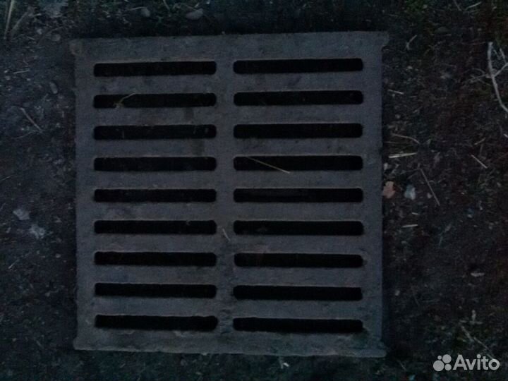 Чугунные щелевые полы и колосник для печки