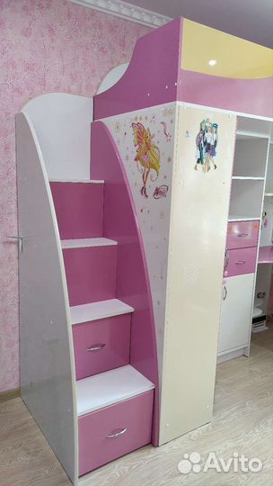 Кровать чердак