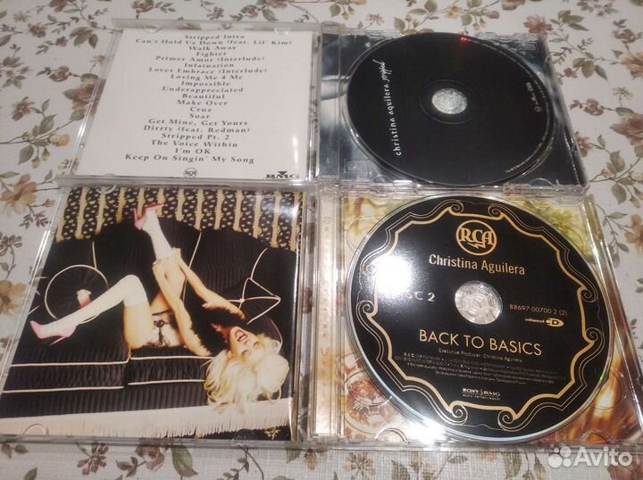 Cd диски Christina Aguilera лицензия